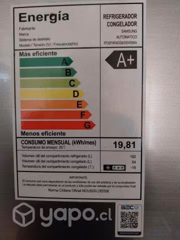 Refrigerador Samsung Automatico