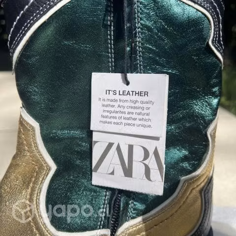ZARA Bota Cowboy - Imagen 5