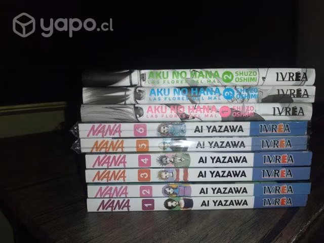Mangas Flores del mal y Nana