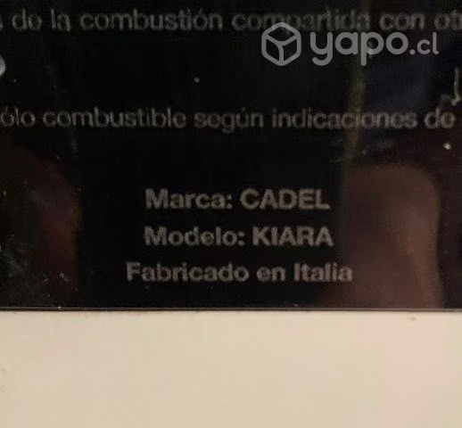 Estufa a pellet Marca Cadil