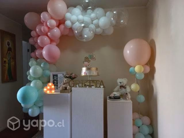 Arriendo de mesas para candy bar