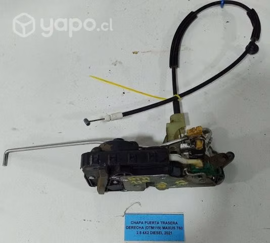Chapa Puerta Trasera Derecha (DTM119) Maxus T60