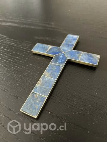 Cruz Lapislázuli 12x8 cm - Imagen 3