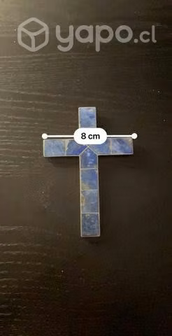 Cruz Lapislázuli 12x8 cm - Imagen 5