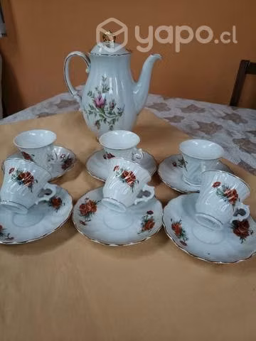 Juego tazas y Jarro