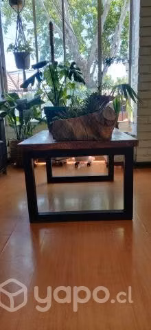 Mesa de centro estilo industrial