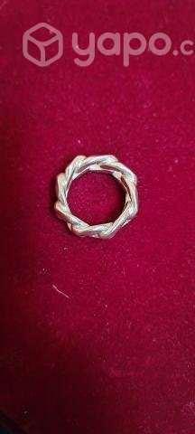 Anillo cubano de plata 950 - Imagen 4