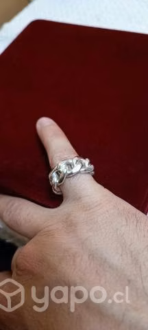 Anillo cubano de plata 950