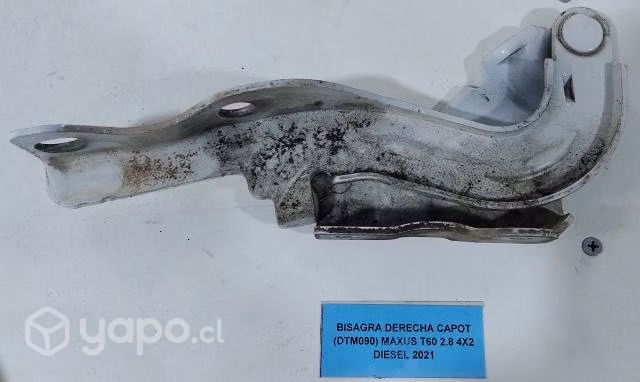 Bisagra Derecha Capot (DTM090) Maxus T60 2.8 4x2