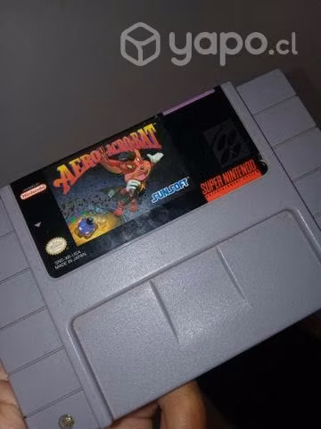 Juegos de Super Nintendo Originales + consola