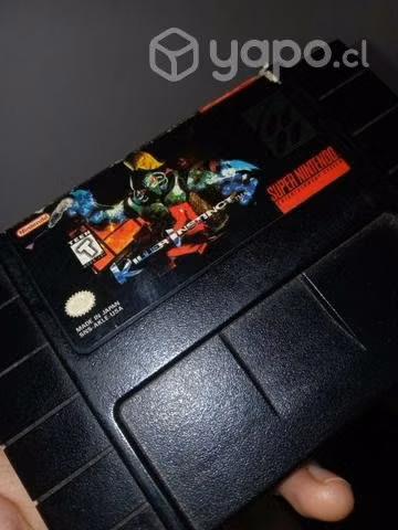 Juegos de Super Nintendo Originales + consola