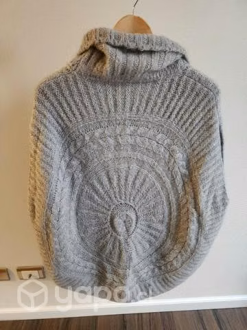 Poncho tipo lana - Imagen 2