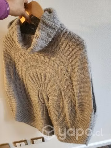 Poncho tipo lana - Imagen 3