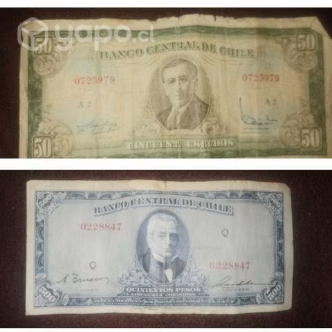 Billetes antiguos