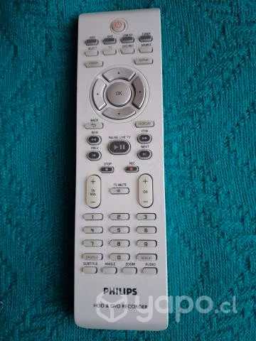 Philips control grabador dvd- disco duro dvdr3455
