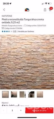Piedra muro