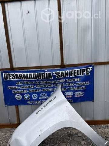 TAPABARRO izquierdo silverado