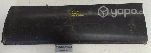 Moldura Ext pta tras izq Nissan Qashqai 2019 sense