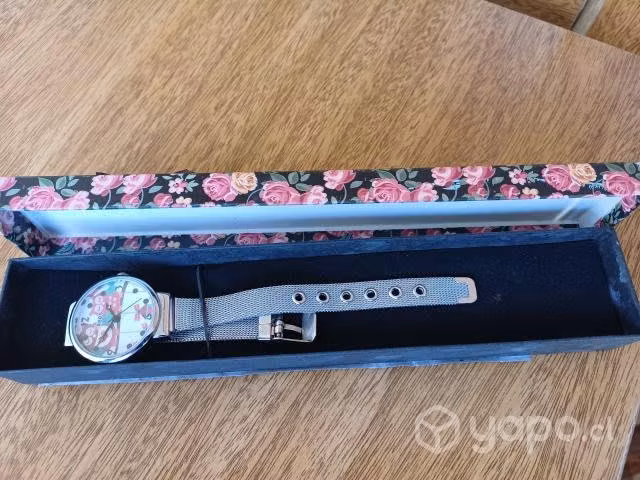 Reloj dama correa metalica nuevo - Imagen 2