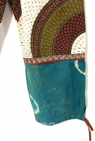 Pantalón Hindú Con Bolsillo L/xl Turquesa Y Otros