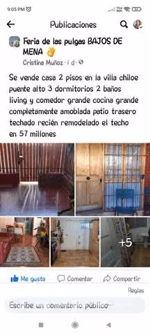 Casa 3 dormitorios 2 baños living y come - Imagen 2