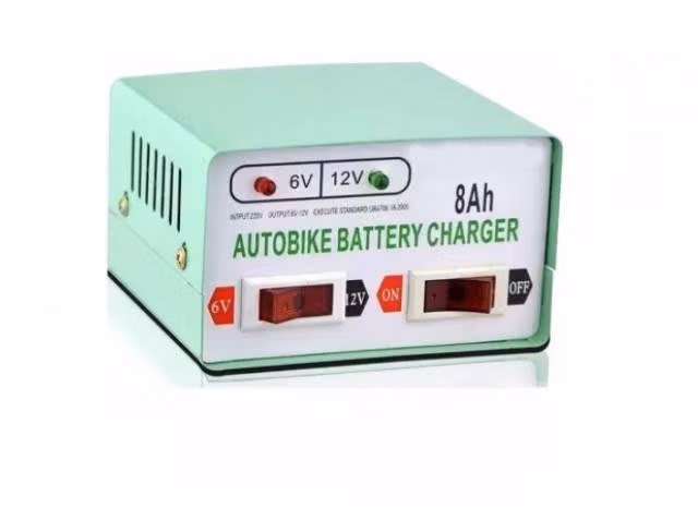 Cargador De Baterias Para Auto Moto 12/6 Volt 8 Am