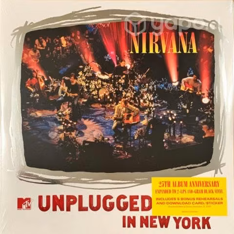 Vinilo - NIRVANA - UNPLUGGED - nuevo - sellado