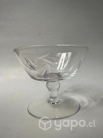 Juego de copas Cristal Bohemia (República Checa)