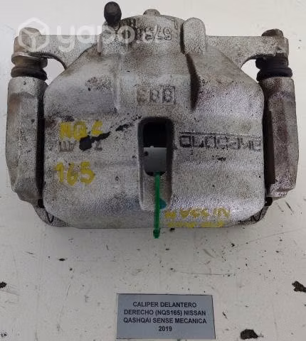 Caliper Delantero Derecho Nissan Qashqai 2019