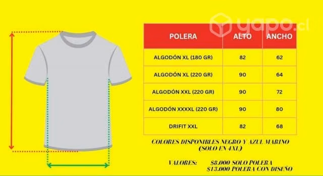 Poleras Negras