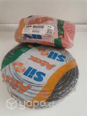 Cabe Eva 6mm rojo rollo 100mts