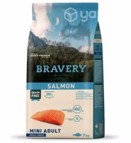 Bravery salmon mini adult 7kg