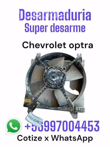 Soluciones electroventilador Chevrolet Optra