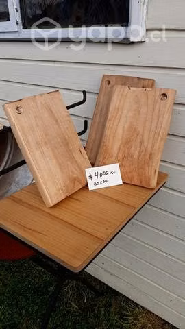 Tablas de madera nativa