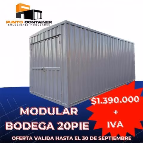 Container y modulares bodegas 6mts