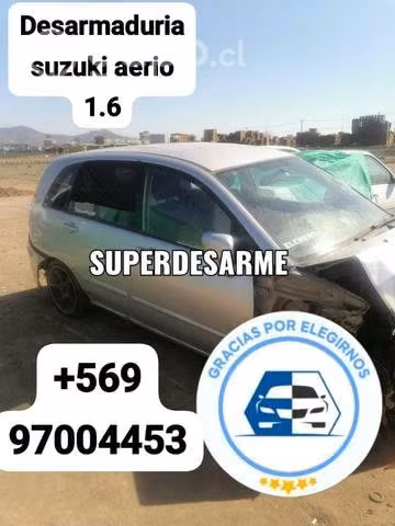 Puerta trasera derecha suzuki aéreo