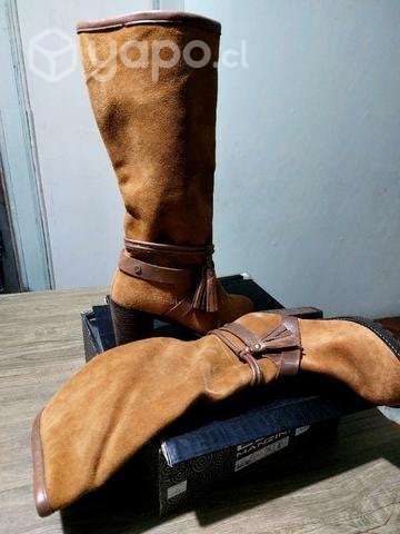 Botas de cuero de reno mujer - Imagen 3