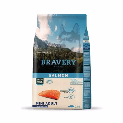 Bravery salmon mini adult 2kg
