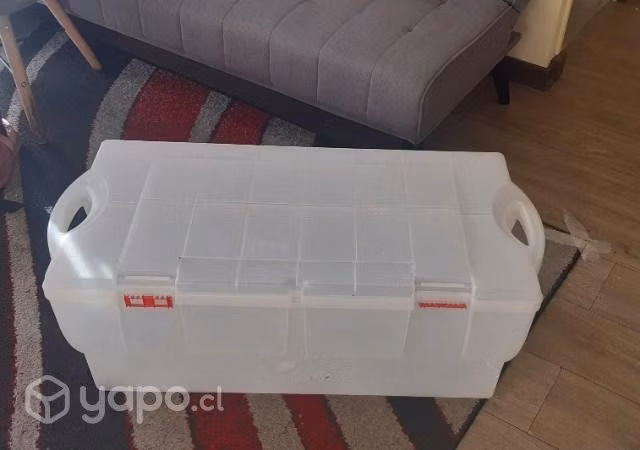 Caja baúl plástica. - Imagen 3