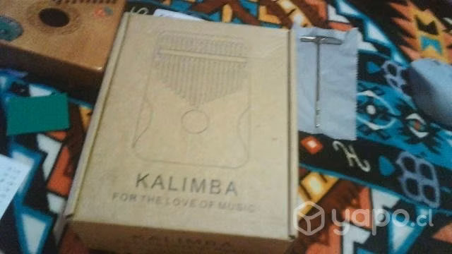 Kalimba 17 notas con accesorios