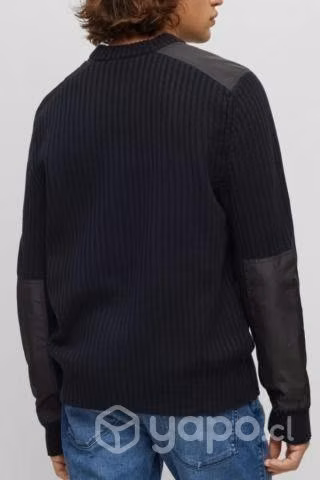 SUETER HUGO BOSS XL -L NEGRO NUEVO OFERTA 85.000