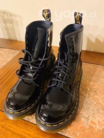 Botas Dr Martens 1460 Patent Leather Negras