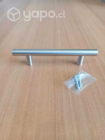 Tirador tubular madrid 96x12mm con tornillo