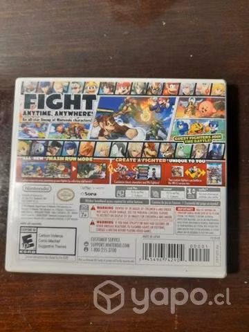 Juegos nintendo 3ds: Lugui's mansion y Super smash - Imagen 4