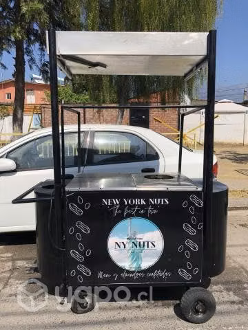 Carro para maní confitado