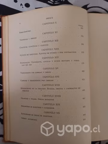 Construcción de elementos de Máquinas de Kimball