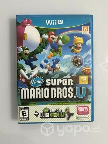 New Super Mario Bros U + Luigi U Nintendo Wii U