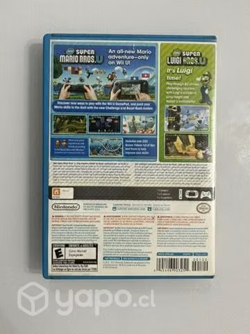 New Super Mario Bros U + Luigi U Nintendo Wii U - Imagen 2