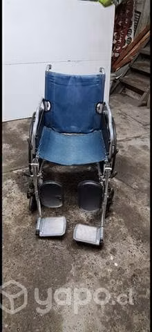Silla de ruedas marca Blunding en excelente estado - Imagen 4