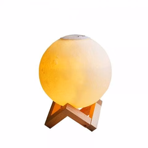Humidificador aire difusor lampara saturno 3D